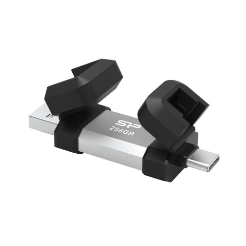 Silicon Power C51 256GB USB-A USB-C Silver Silicon Power C51 256GB USB-A USB-C Silver