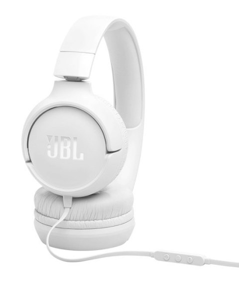Słuchawki nauszne JBL Tune520C USB-C White Słuchawki nauszne JBL Tune520C USB-C White