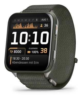 Zegarek sportowy Garmin Venu X1 AMOLED 51mm Moss/Zielony