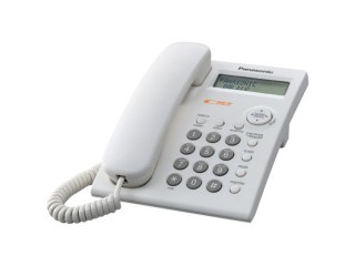 Telefon przewodowy Panasonic KX-TSC11PDW Biały (WYPRZEDAŻ)