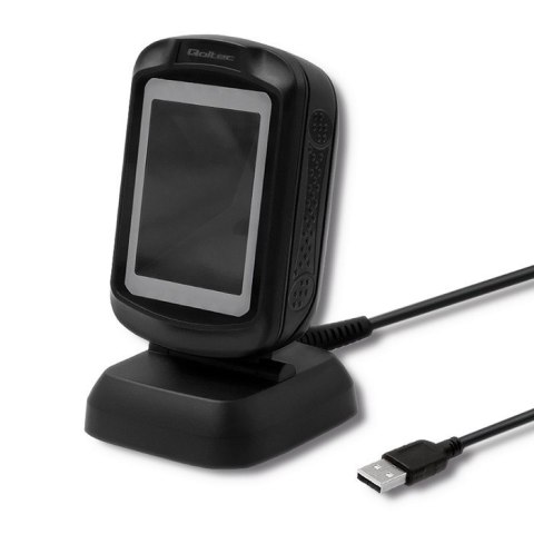 QOLTEC CZYTNIK KODÓW KRESKOWYCH STACJONARNY | 1D I 2D | USB QOLTEC CZYTNIK KODÓW KRESKOWYCH STACJONARNY | 1D I 2D | USB