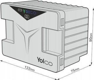 Bateria Modułowa Yopower SC4G, SC4B do Lodówek Przenośnych Yolco