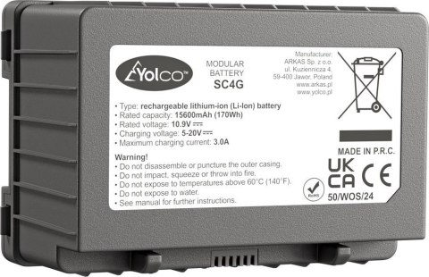 Bateria Modułowa Yopower SC4G, SC4B do Lodówek Przenośnych Yolco