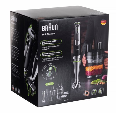 Blender ręczny BRAUN MQ9195XLI (WYPRZEDAŻ)