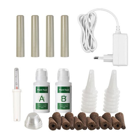 GREENBLUE INTELIGENTNY SYSTEM WEWNĘTRZNEJ UPRAWY ROŚLIN, DONICZKA SMART, POJEMNOŚĆ 4L, NA 12 ROŚLIN, DIODY LED FULL SPECTRUM GREENBLUE INTELIGENTNY SYSTEM WEWNĘTRZNEJ UPRAWY ROŚLIN, DONICZKA SMART, POJEMNOŚĆ 4L, NA 12 ROŚLIN, DIODY LED FULL SPECTRUM