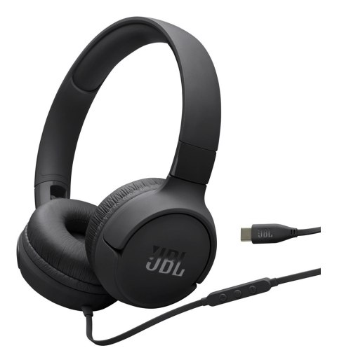 Słuchawki nauszne JBL Tune520C USB-C Black Słuchawki nauszne JBL Tune520C USB-C Black
