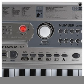 SUPRIMO 824 USB KEYBOARD - Organy z mikrofonem dla dzieci do nauki gry