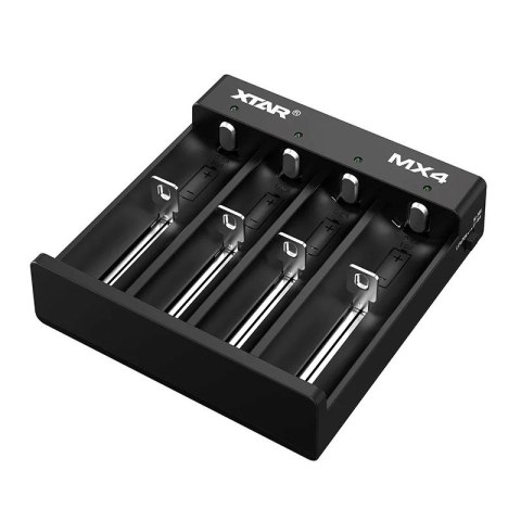XTAR ŁADOWARKA DO AKUMULATORÓW LI-ION, NIMH UNIWERSALNA MX4 XTAR ŁADOWARKA DO AKUMULATORÓW LI-ION, NIMH UNIWERSALNA MX4