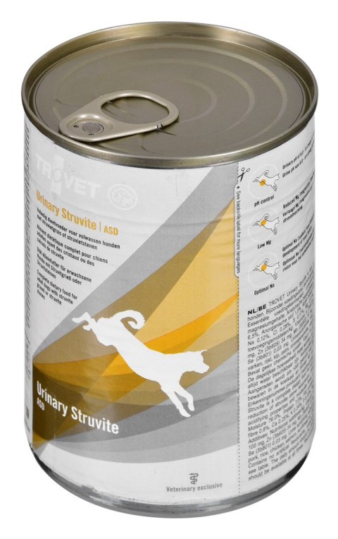 TROVET ASD Anti-struvite Diet - mokra karma dla psa - 400 g TROVET ASD Anti-struvite Diet - mokra karma dla psa - 400 g