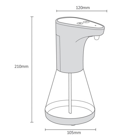 PROMEDIX DOZOWNIK POJEMNIK DYSPENSER PR-530