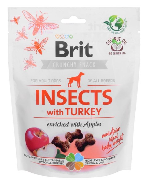 Brit Care Dog Insect&Turkey - Przysmak dla psa - 200 g