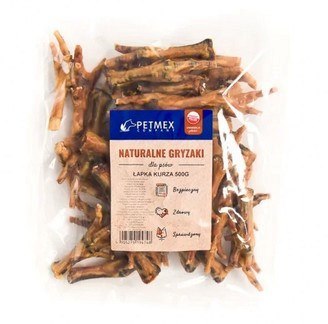 Gryzak dla psów PETMEX Łapa kurza 500g