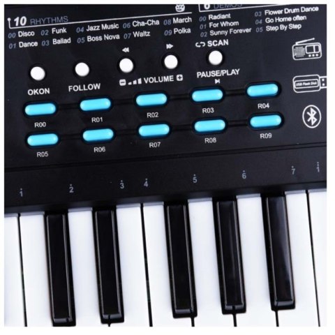 SUPRIMO 605 UFB KEYBOARD - Organy z mikrofonem dla dzieci do nauki gry SUPRIMO 605 UFB KEYBOARD - Organy z mikrofonem dla dzieci do nauki gry