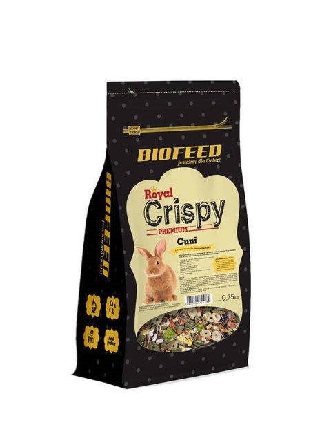 BIOFEED Royal Crispy Premium Cuni 0,75kg