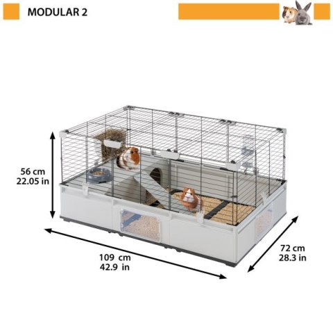 FERPLAST MODULAR 2 CAGE 109x72x56 cm