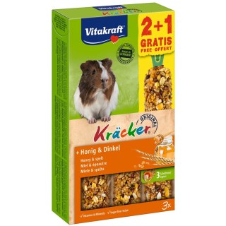 VITAKRAFT Kracker miód - przysmak dla świnki - 2+1