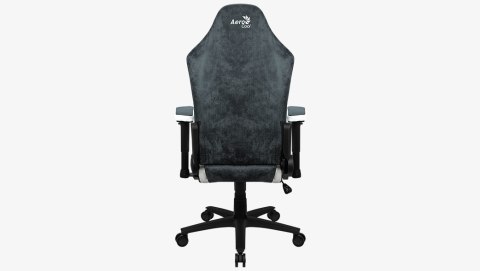 FOTEL AEROCOOL CROWN AeroSuede STEEL BLUE