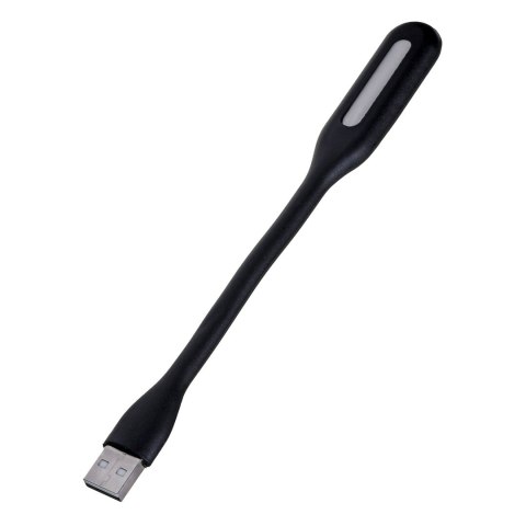 Activejet Lampka do komputera USB LED, do czytania. Napięcie 5V. Moc 1.2W. Materiał PVC. Rozmiar produktu 170*18.5*9mm.