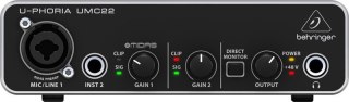 Behringer UMC22 - Interfejs audio USB