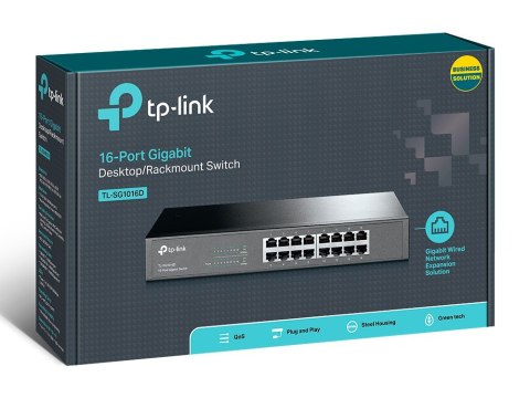 Switch TP-LINK TL-SG1016D (16x 10/100/1000Mbps)