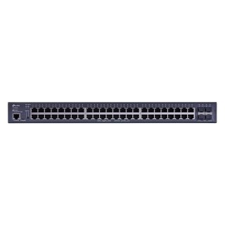 Switch TP-LINK TL-SG3452XP Zarządzalny L2+ JetStream, 48 portów gigabitowych PoE+, 4 sloty SFP+ 10GE