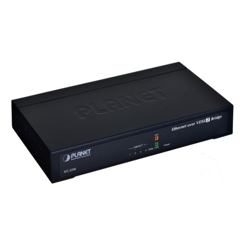 Konwenter PLANET VC-234 VDSL2 1xRJ-11, 4xRJ-45, 30A