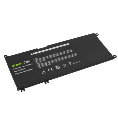 GREEN CELL BATERIA DE138 33YDH DO DELL INSPIRON G3 3579 3779 G5 5587 G7 7588 7577 7779 LATITUDE 3480 3490 3590 3400MAH 15.2V