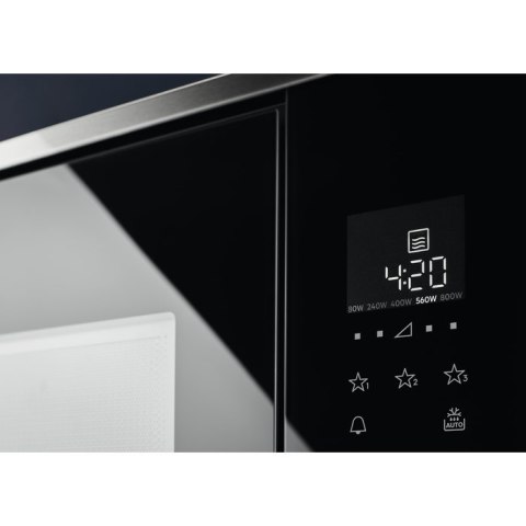 Kuchenka mikrofalowa Electrolux LMS2203EMK (700W; 20l; kolor czarno-srebrny)