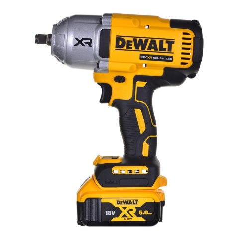 Klucz udarowy 1/2" 18V 2x5,0Ah DCF900P2T-QW DEWALT