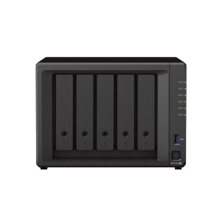 NAS Synology DS1522+; Tower; 5x (3.5" SATA HDD); AMD Ryzen R1600; 8 GB DDR4 ECC SODIMM (max. 32GB), 4 x 1GbE RJ-45