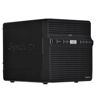 NAS Synology DS423; Tower; 4x (3.5" SATA HDD); Realtek RTD1619B;,2GB DDR4, 2x 1GbE RJ-45