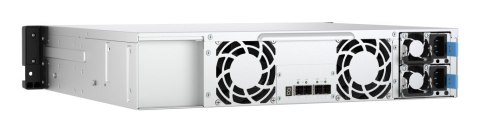 Qnap TL-R1200PES-RP Expansion unit, 12-bay 2U rackmount, 12x 2.5/3.5" SATA, 2 ports (SFF-8644 1x2), redundant PSU, without rail 