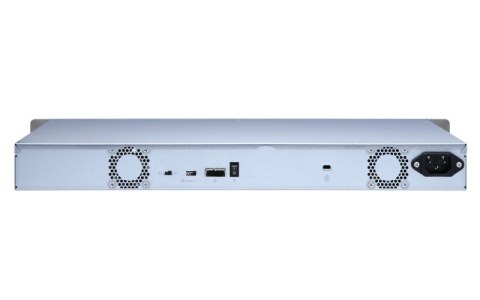 Qnap TL-R400S Expansion unit, 1U rackmount, 4x 2.5/3.5" SATA, with a QXP-400eS-A1164 PCIe SATA host card and 1 SFF-8088 to SFF-8