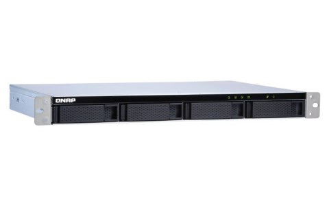 Qnap TL-R400S Expansion unit, 1U rackmount, 4x 2.5/3.5" SATA, with a QXP-400eS-A1164 PCIe SATA host card and 1 SFF-8088 to SFF-8