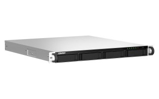 Qnap TS-464U-8G, 1U, 4 x 2.5"/3.5" SATA , Intel Celeron N5105/N5095 4C/4T, 8GB RAM onboard (not expandable), 2 x 2.5GbE, Single 