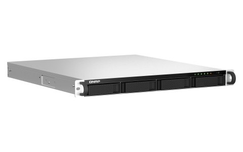 Qnap TS-464U-RP-8G, 1U, 4 x 2.5"/3.5" SATA , Intel Celeron N5105/N5095 4C/4T, 8GB RAM onboard ( not expandable), 2 x 2.5GbE, Red