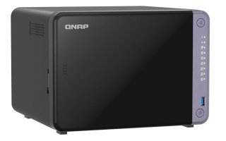 Qnap TS-632X-4G, Tower, 6 x 2.5"/3.5" SATA, AnnapurnaLabs Alpine AL524 4C, 4GB (Max. 16GB) DDR4 SODIMM, 2 x 2.5GbE, 2 x 10GbE SF