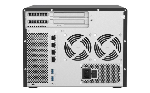 Qnap TS-h886-D1602-8G, Tower, 6 x 3.5"/2.5" SATA + 2 x 2.5" SATA, Intel Xeon Processor D-1602 2C/4T, 8 GB ECC RAM (Max. 128GB), 