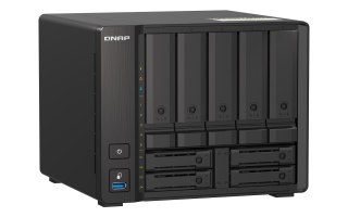 Qnap TS-h973AX-32G, Tower, 5 x 2.5"/3.5" SATA + 2 x 2.5" U.2 NVMe/SATA+ 2 x 2.5" SATA, AMD Ryzen V1500B 4C/8T, 32GBDDR4 SODIMM (