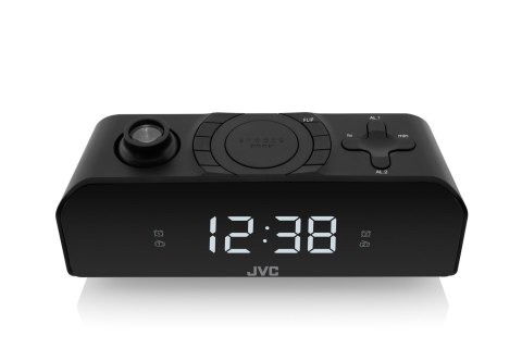 Radiobudzik JVC RA-E211B black