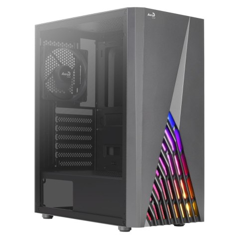 Obudowa AEROCOOL PGS DELTA-A-BK-v1 RGB czarna