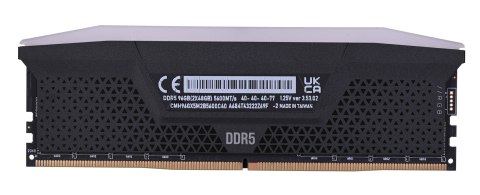 Corsair VENGEANCE 96GB (2x48GB) DDR5 5600MHz C40 Kit Black