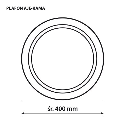 Plafon sufitowy LED Activejet AJE-KAMA 24W