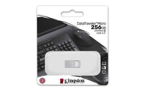 KINGSTON FLASH 256GB DATATRAVELER USB 3.2 Gen 1 200MB/s