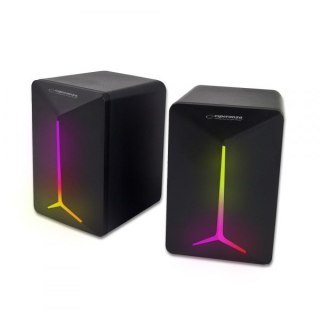 ESPERANZA GŁOŚNIKI 2.0 USB LED RAINBOW FREVO EGS105