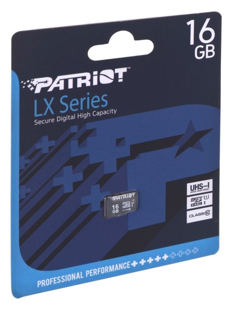 Patriot 16GB LX Series UHS-I microSDHC