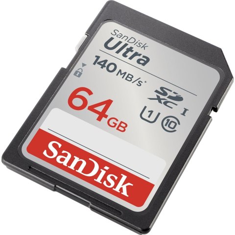 SANDISK ULTRA SDHC 64GB 140MB/s CL10 UHS-I SANDISK ULTRA SDHC 64GB 140MB/s CL10 UHS-I