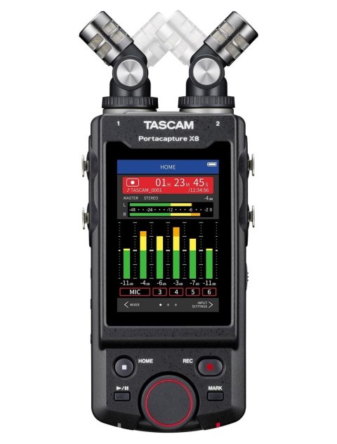 Tascam Portacapture X8  - Przenośny, wielościeżkowy rejestrator o wysokiej rozdzielczości