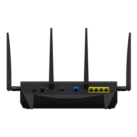 Synology Router RT2600ac, WiFi 5, IEEE 802.11a/b/g/n/ac, 3x 1GbE + 4x 1GbE(Dual WAN), 1xUSB 3.0, 1xUSB 2.0, 1x SD card reader