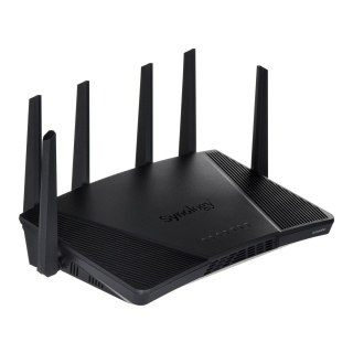 Synology Router RT6600ax, Wi-Fi 6, IEEE 802.11a/b/g/n/ac/ax, 1x 2.5GbE, 3x 1GbE, 1xUSB 3.2, Dual WAN, Three-band router